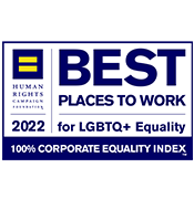 Best places to work for LGBTQ+ Equality 2022 logo-best-places-to-work-lgbtq-2022